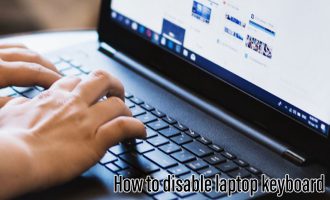 disable laptop keyboard